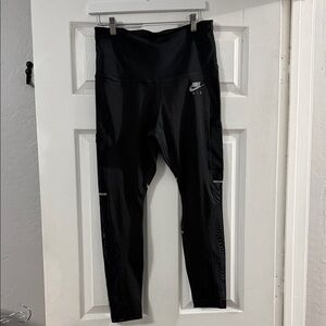 Nike Black Leggings with Air Logo